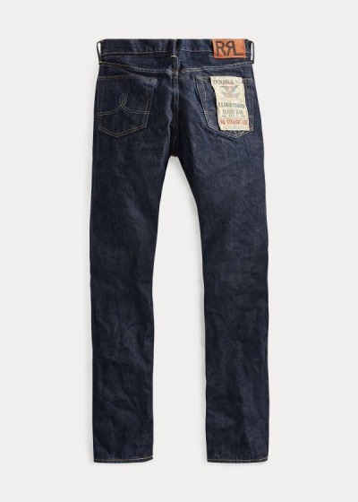 Jeans Ralph Lauren Hombre Azules Azules - Straight-Fit Once-Washed Denim - MOTHI2178